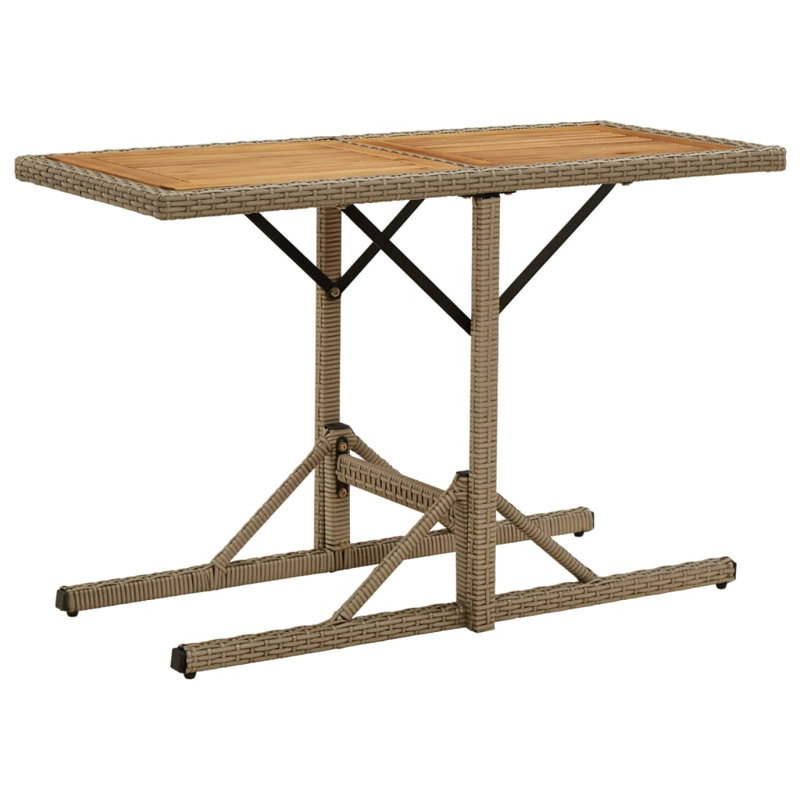 Pavlatka Rectangular 6 - Person 53Cm L Outdoor Dining Table