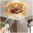 Caged Ceiling Fans With Lights Remote Control For Bedroom, Kitchen, Dining Room