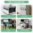 Magnetic Cup Holder Rack for Refrigerator & Pantry