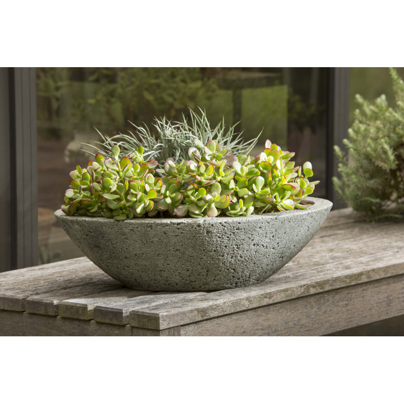 Pot de fleurs en similipierre Garden Terrace, Mousse anglaise