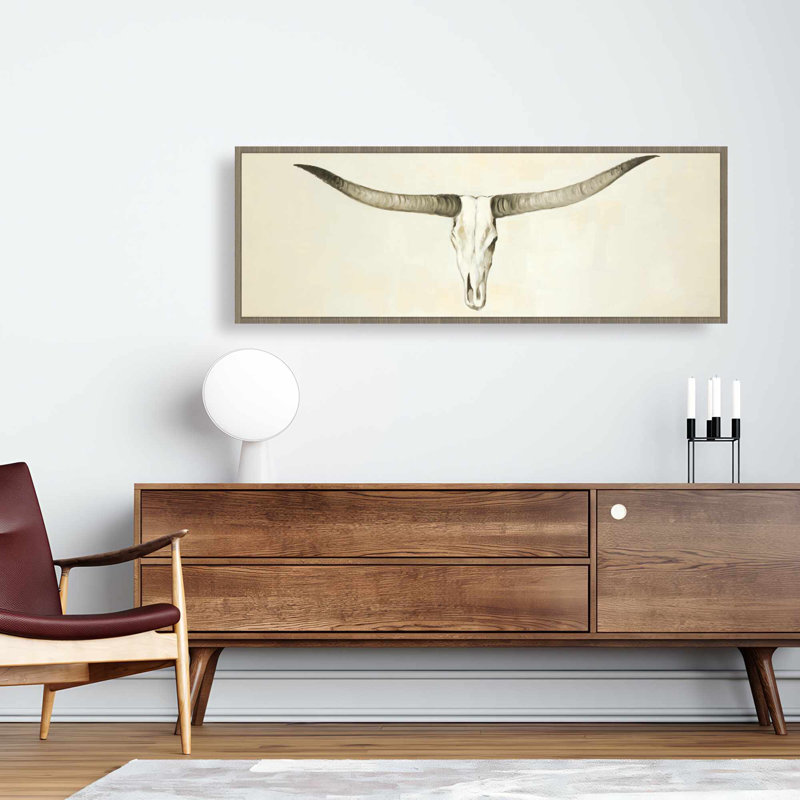 Décoration de chambre Longhorn, H 49,25 po x l 17,25 po