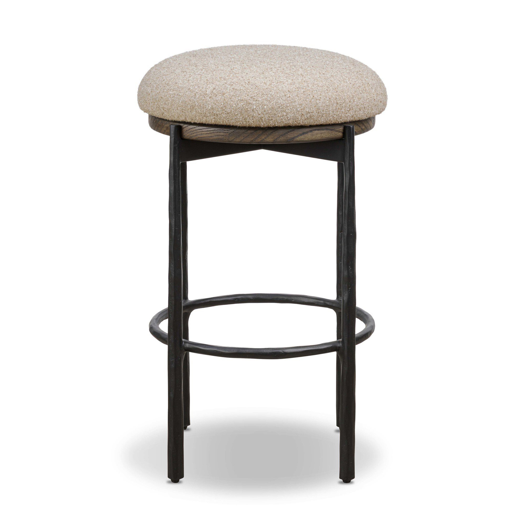 Cofer Swivel Stool-Weslie Flax, Counter