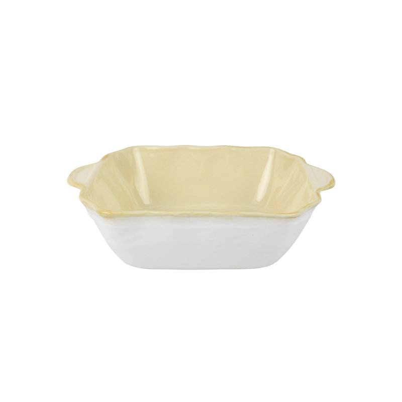 Italian Baker Medium Square Bakers, White