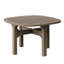Ensemble de meubles d'extérieur en bois de teck 3 pièces avec chaises longues et table d'appoint Saratoga-123103166