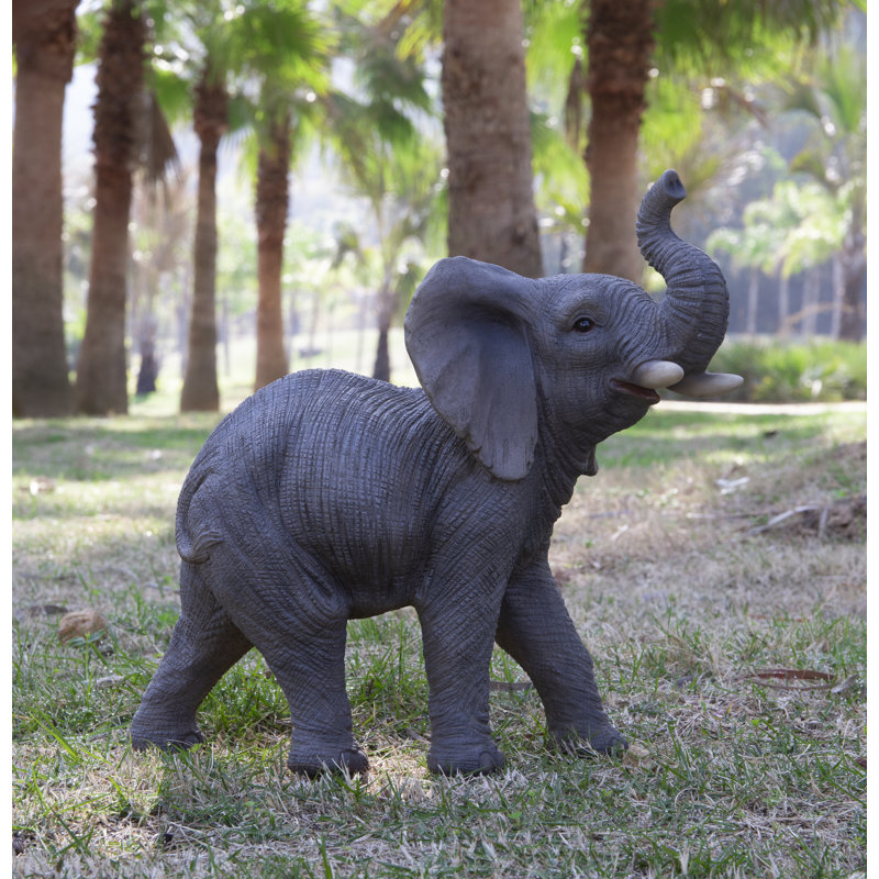 Animals Weather Resistant Water Resistant UV Resistant Polyresin Garden Statue