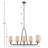 Taurus 5-Light Linear Chandelier