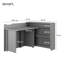 WORK CONCEPT 115Cm W L-Shape Executive Desk-79621444-81149954