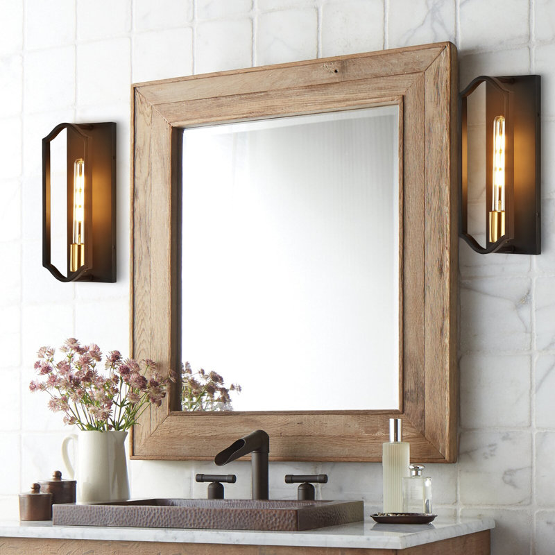 Goleta Iron Flush Mounted Sconce, Oil Rubbed Bronze