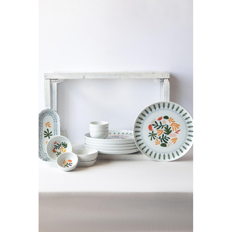 Ensemble de petit déjeuner (14 pièces)