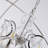 18-Light Orb Globe Chrome Chandelier With Crystal Accents