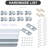 80 in. 1 Lite Mirrored Glass Double Sliding Closet Door with Hardware Kit-105005310