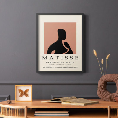 Matisse XL III, reproduction encadrée - bois massif