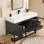 Meuble-lavabo sur pied simple 48 po-412061794