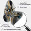 Soft Colours Marble Abstract II - Fall Shape Abstract Marble 3D Wall Clock-104238305
