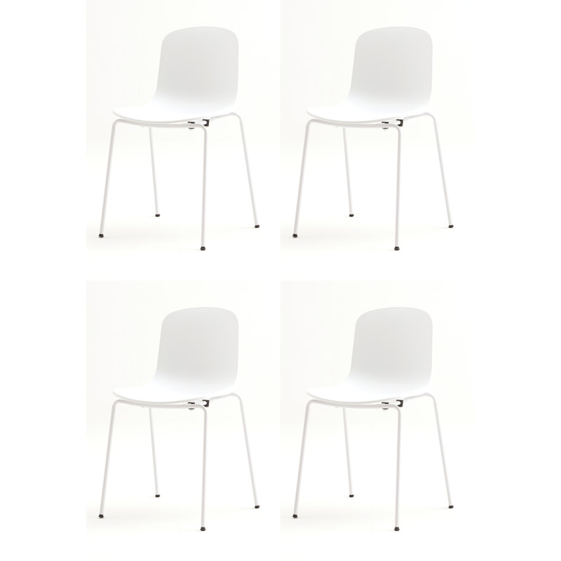 Chaise empilable Holi, Blanc