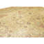 Hand Knotted Wool Area Rug in Gold