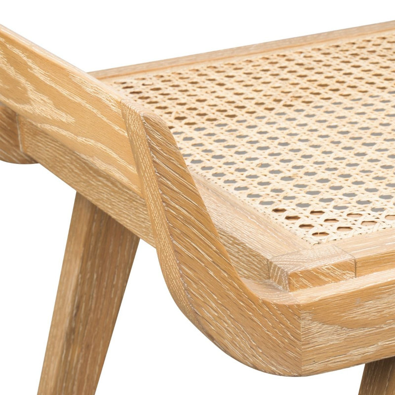 Delon Accent Stool, Natural