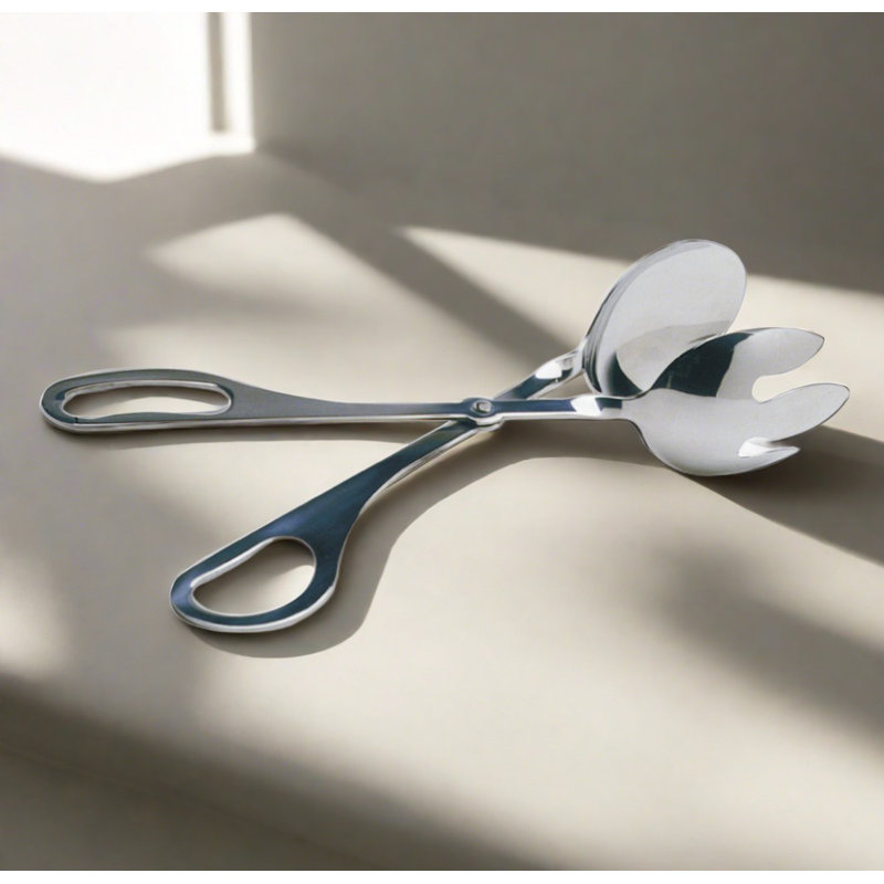Mcmasters Stainless Steel Salad / Serving Tongs