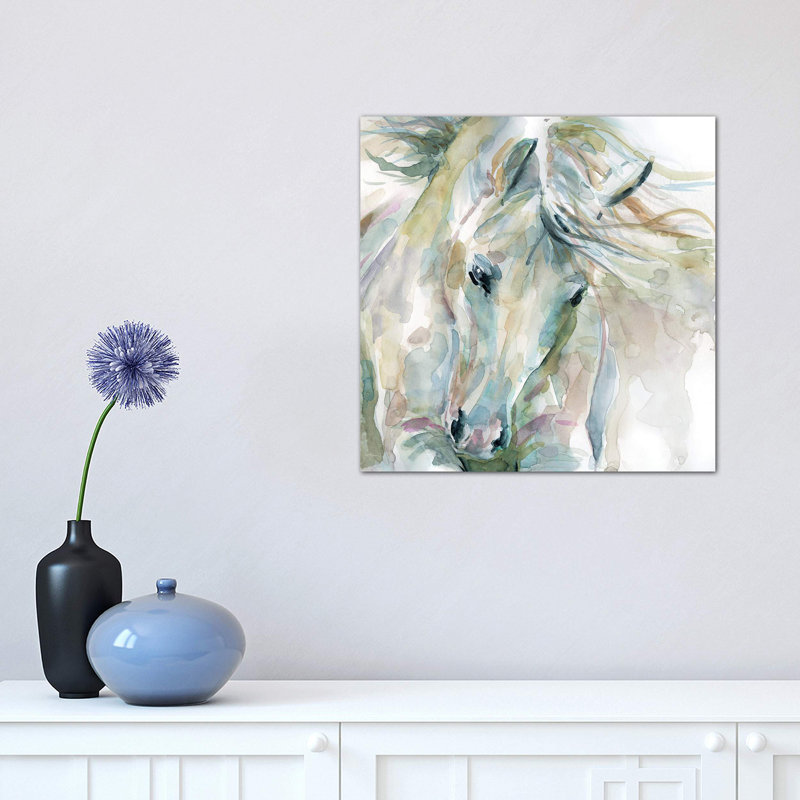 Exuberant Spirit by Carol Robinson - Painting on Canvas, 45.72 cm H x 45.72 cm W x 1.91 cm D, No Frame