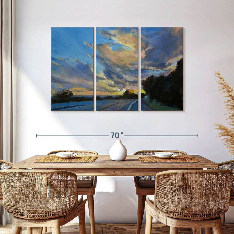 Alvord The Road to Sunset Beach, 36" H x 57" W