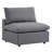 Modway Commix 5-Piece Sunbrella Outdoor Patio Armless Sectional Sofa-64320871