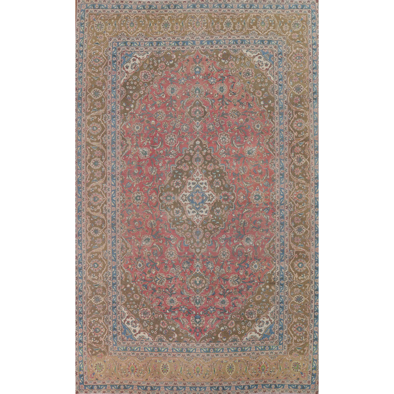 Tapis traditionnel rose 10 x 13