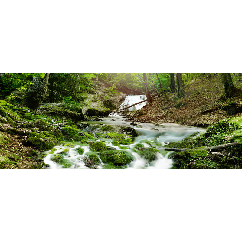 No Frame Print on Glass, 50 cm H x 125 cm W x 1.4cm D