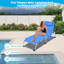 Chaise de bronzage 3 en 1 robuste avec trou pour le visage Chaise longue réglable à 5 positions pour l'extérieur-1775060854