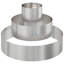 Garden Planter Silver 20 Cm Stainless Steel-1885616331