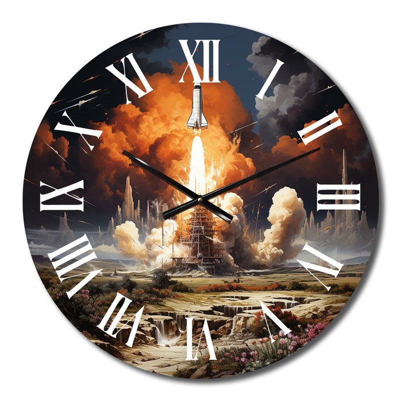 Courtnei - Horloge murale de transport, Moyenne