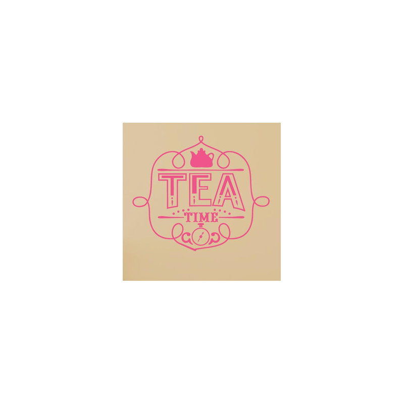 Non-Wall Damaging Wall Decal, Large, Pink
