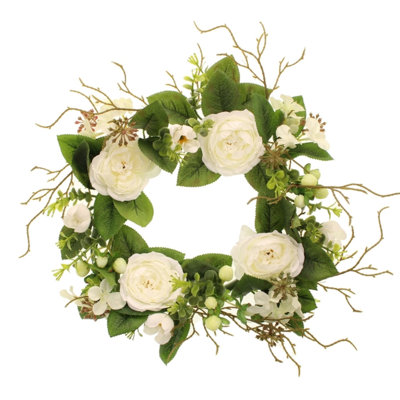Faux Mixed Assortment 30cm Wreath