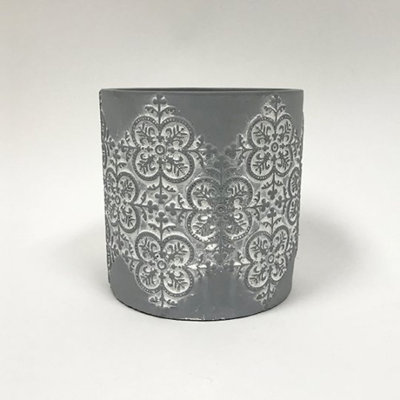 Pot à fleurs en bois Aravind