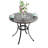 Arsheen 2 - Person Metal Patio Dining Set with Round Table