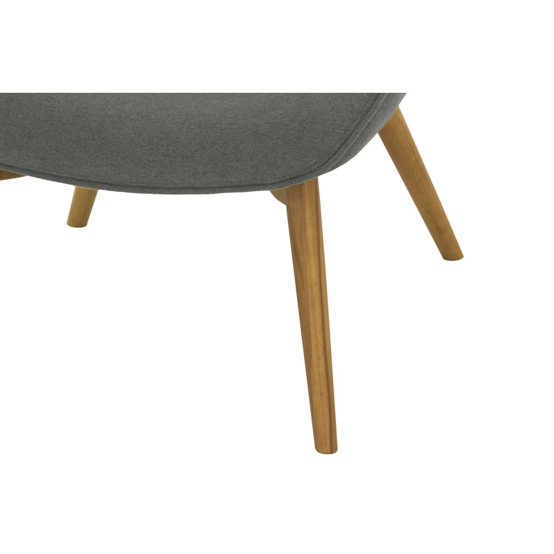Rockwell Upholstered Accent Chair, Dark Grey