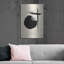 «Black & Neutral Abstract» par Petals Prints Design, art mural en métal-79193859