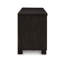 Grande console multimédia Galli, 2 tiroirs, 4 tablettes, bois, 80 po-107417389