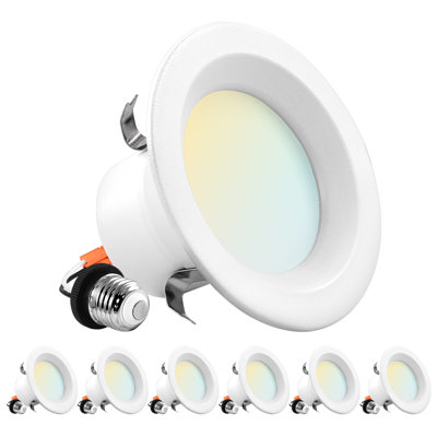 Éclairage de boîte encastré à DEL 4 "Remodel IC