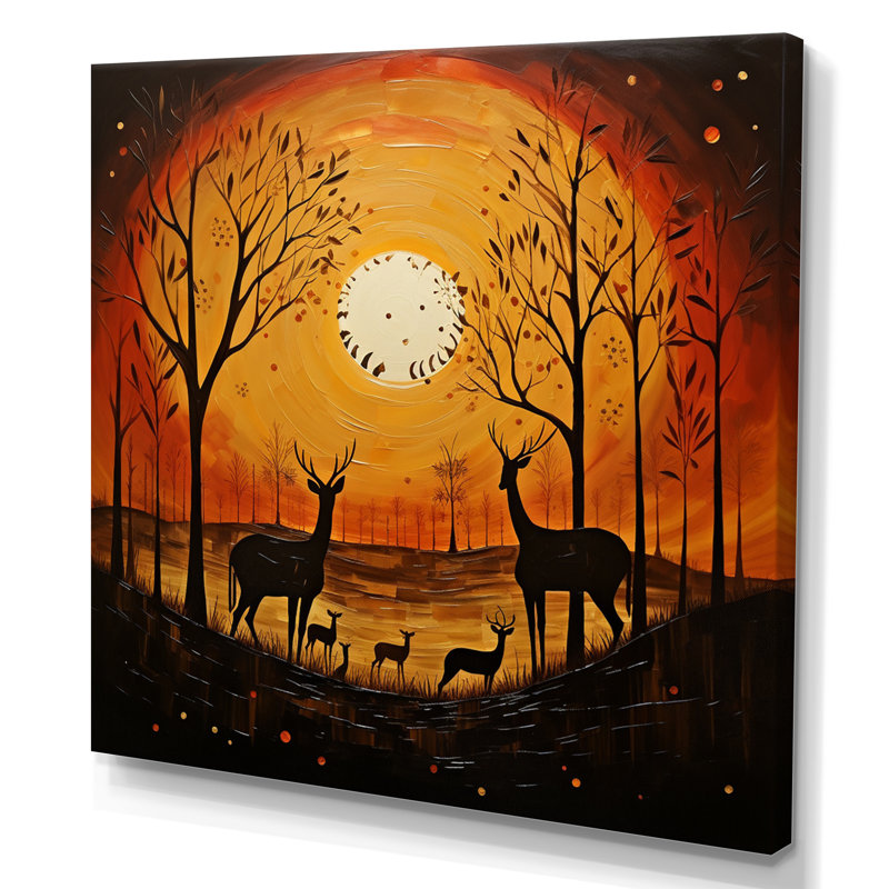 African Savannah Serenade I - impression, H 30 po x l 30 po x P 1 po, Toile tendue