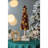 8.7X8.7X31.5" Tall Tree Christmas Table Decor, Coffee Multi