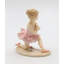 Figurine Faulks ballerine à genoux dans une robe
