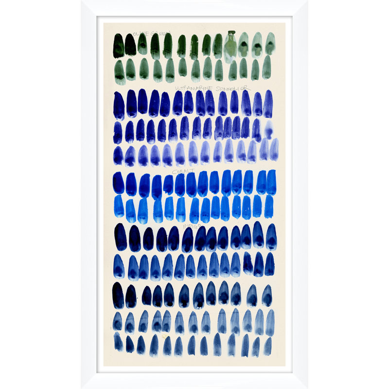 Swatch Blue Print by Susan Hable