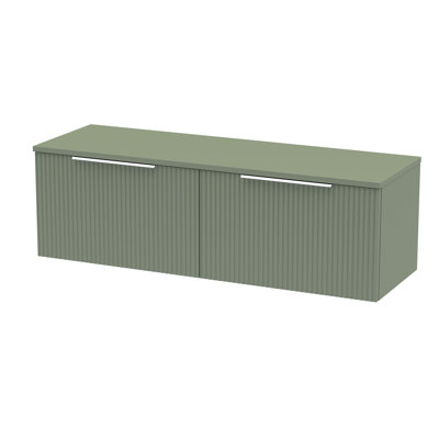 Fluted 120.5cm Single Bathroom Vanity Base Only