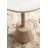Cora Genuine Marble Pedestal End Table-1574904313