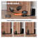 LAZ Sliding Barn Door Wall Guide Bottom Adjustable 8 Setup Options