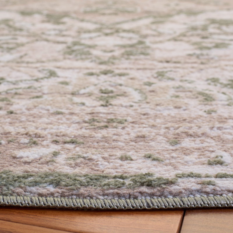 Tapis d'intérieur performant Chamber, 6'-7" x 6'-7" Round