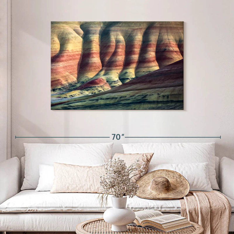 Alvord Painted Hills, H 30 po x l 45 po