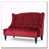 Velours vin rouge
