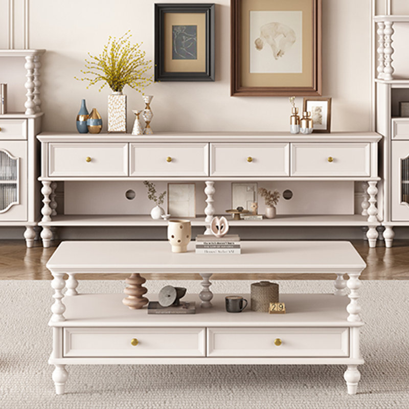 Practical TV stand coffee table