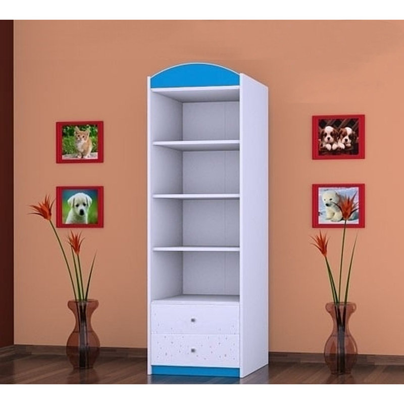 Montalvo 1 Door Wardrobe, Blue